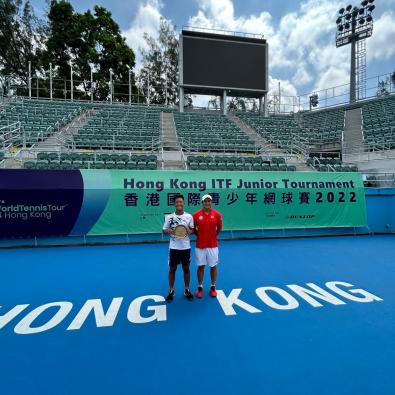 Hong Kong ITF Junior Tournament 2022 (J5 Hong Kong, Week 1) - Boys' Doubles - Champion - 12A CHAN Kwok Shun Dasson