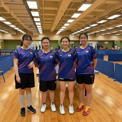 Inter-School Table-Tennis Competition, 2022-2023 (HKSSF Shatin & Sai Kung Secondary Schools Area Committee) - Girls A Grade - Champion - Girls A Grade Table-Tennis Team