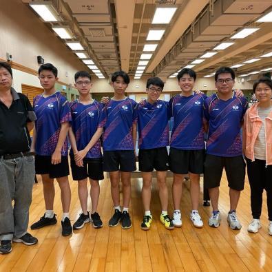 Inter-School Table-Tennis Competition, 2022-2023 (HKSSF Shatin & Sai Kung Secondary Schools Area Committee) - Boys A Grade - 1st Runner-Up - 1st Runner-Up