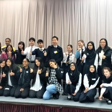 Non-Chinese Speaking Students won an award in 2018/19 Student Talent Competition
