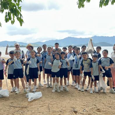 <<「中華文化大使」馬鞍山石灘清潔行動 🌊🌿>>