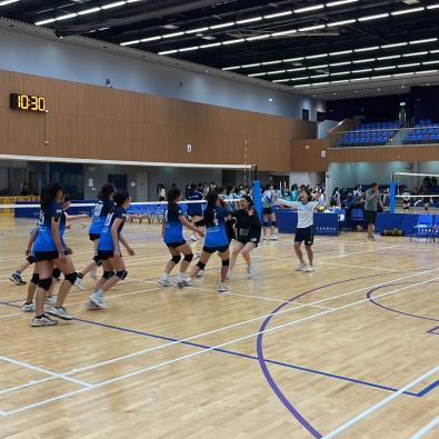 Our Girls B Grade Volleyball Team's Triumphant Victory in the Inter-School Competition