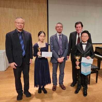 A-School Student Awarded First Prize of the Tom Lee Music Scholarship for Piano Solo Final