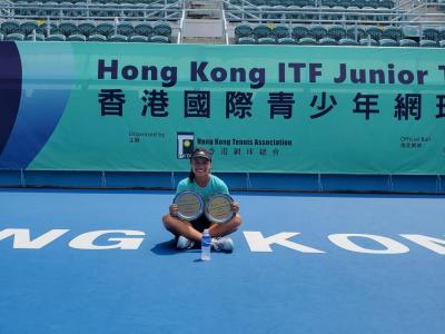 香港國際青少年網球場賽2022（青少年四級賽香港站，第一週） - 女子單打 - 冠軍 - 12D 謝善瑜