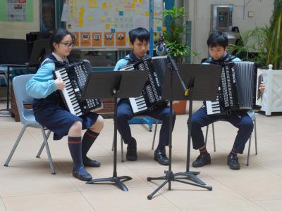 Accordion Ensemble added an international vibe to the enjoyable concert.