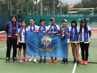 New Territories Secondary Schools Tennis Competition – Girls Champion