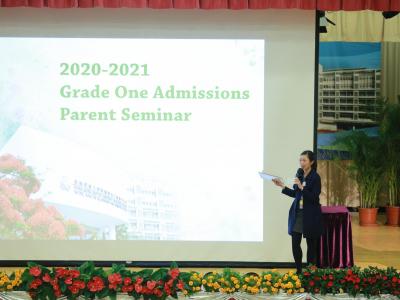 18-19 Grade1 Admission Seminar