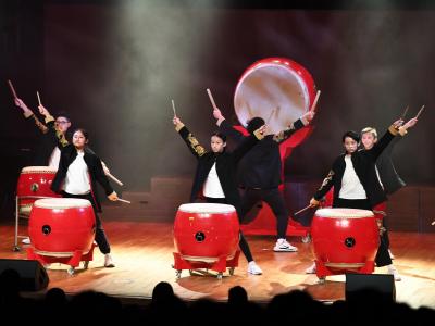 The Chinese Drum Team won a Gold Award in the Joint School Music Competition 2023