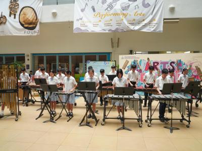 The Percussion Band won a Gold Award in the Joint School Music Competition 2023