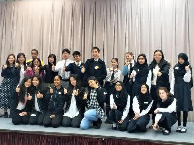 Non-Chinese Speaking Students won an award in 2018/19 Student Talent Competition