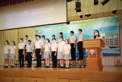 Inauguration of the 2020-21 Service and Leadership Programmes of Secondary Division