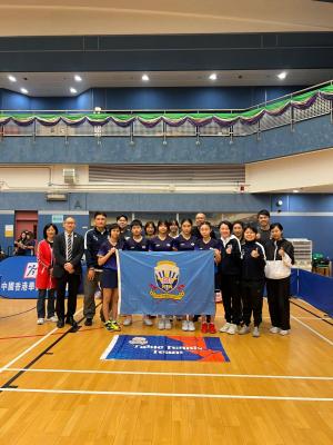 2025-26全港學界精英乒乓球比賽 女子隊碩果累累🏓