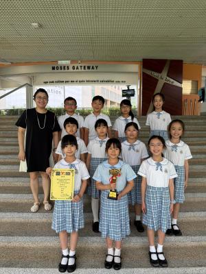 《童聲琅琅．祝賀小學中文集誦隊於2025年亞洲學界朗誦大賽（香港賽區）中奪取佳績﹗》