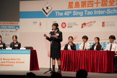 Triumph in Discourse: Champions of the 40th Sing Tao Inter-school Debating Competition