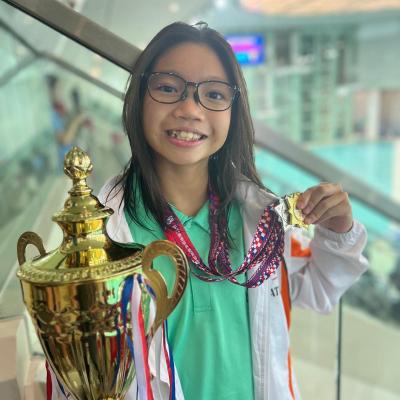 💦🏅 Champions - 9th All Hong Kong Inter-Area Primary Schools Swimming Competition! 🏆