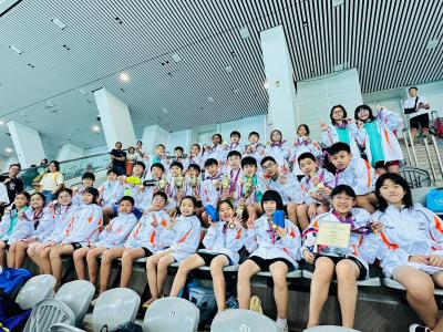 💦🏅 Champions - 9th All Hong Kong Inter-Area Primary Schools Swimming Competition! 🏆