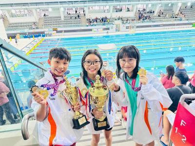 💦🏅 Champions - 9th All Hong Kong Inter-Area Primary Schools Swimming Competition! 🏆