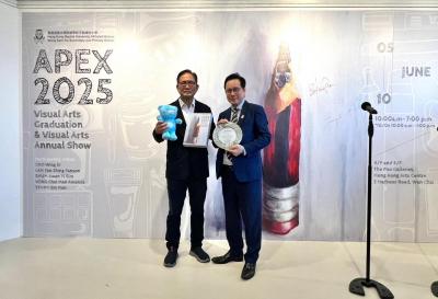 <<APEX 2025 Visual Arts Graduation Show Opens with Distinguished Ceremony>>