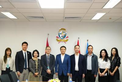 熱烈歡迎龍崗區統戰部及深圳建文外國語學校蒞臨參訪