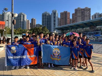 ✨Swimming Success at the Shatin and Sai Kung District Competition! 🏊♀️