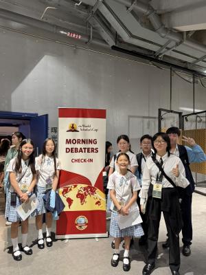 <<Stellar Performance at World Scholar's Cup>>