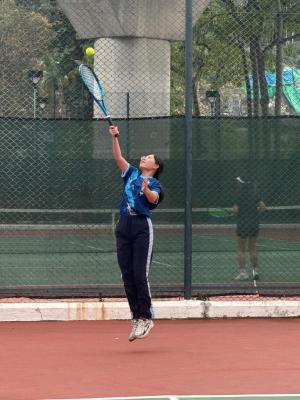 🎾 Girls Tennis Team Shines at Inter-School Competition! 🎾