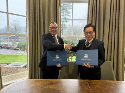 HKBUAS and Caterham School UK Sign Memorandum of Understanding to Advance Educational Excellence