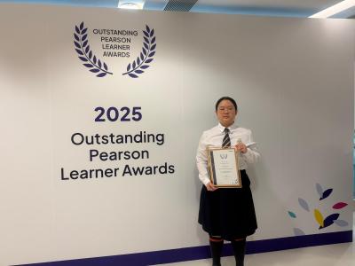 🎊 Highest Mark in Pearson Edexcel International GCE Chinese in Hong Kong! 🎊