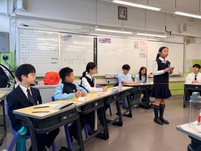 小學部中文辯論隊初登賽場 「童行盃」晉級展潛力👏🏻