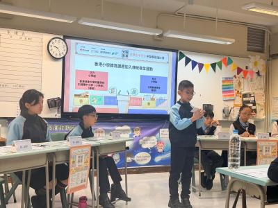 小學部中文辯論隊初登賽場 「童行盃」晉級展潛力👏🏻