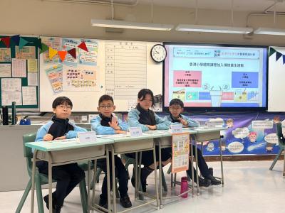 小學部中文辯論隊初登賽場 「童行盃」晉級展潛力👏🏻