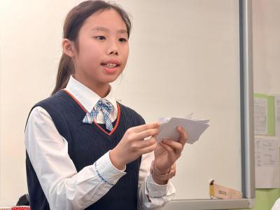 小學部中文辯論隊初登賽場 「童行盃」晉級展潛力👏🏻