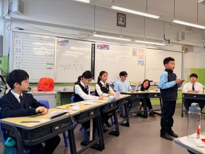 小學部中文辯論隊初登賽場 「童行盃」晉級展潛力👏🏻