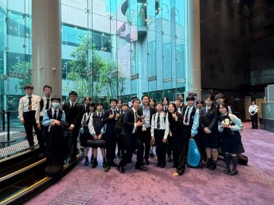 <<🎊聯校音樂大賽金獎 Joint School Music Competition 2026 —Our Wind Band Wins the Gold Award!>>