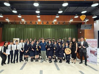 <<🎊聯校音樂大賽金獎 Gold Award for Our Chinese Ensemble in the Joint School Music Competition 2026 (Secondary School Group Ensemble — Chinese Instrument)🎶>>