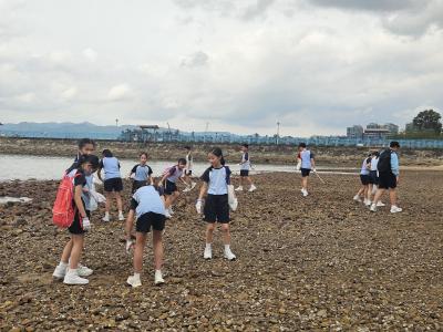 <<「中華文化大使」馬鞍山石灘清潔行動 🌊🌿>>