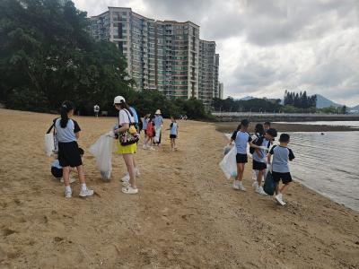 <<「中華文化大使」馬鞍山石灘清潔行動 🌊🌿>>