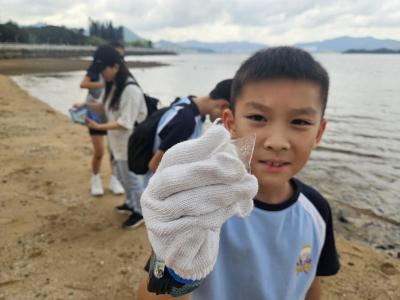 <<「中華文化大使」馬鞍山石灘清潔行動 🌊🌿>>