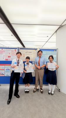 <<香港學生科學比賽「科學海報組」二等獎 HKSSPC 2026: Our Young Scientists Win Second Prize in the Wallchart Division!🎉>>