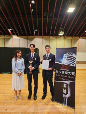 <<🎉聯校音樂大賽1金及1銀 1 Gold & 1 Silver for Our Vocal Ensemble in Joint School Music Competition 2026🎶>>