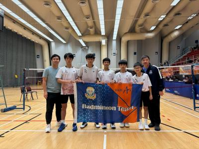 <<🏸中學校際羽毛球比賽男子沙西區總冠軍 First Boys Overall Champion: Inter-School Badminton Competition! 🎉>>