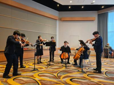 <<🎻 Performing at the 21st Century Cup Awards Ceremony>>