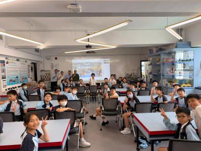 <<雲端攜手、互學互鑒：與內地姊妹學校線上交流>>