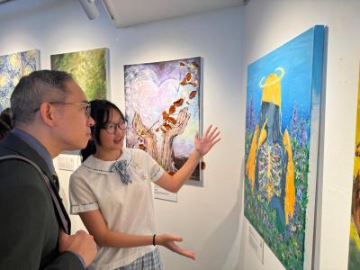 <<✨Sparkling Talent: Congratulations to our selected Visual Arts gifted students!🎨>>