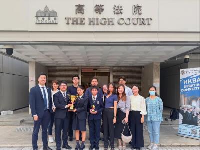 🏆🏆HKBUAS English Debating Team TRIUMPHS at the HK Bar Association Debate 