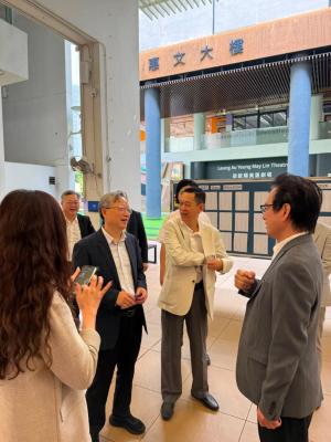 <<珠海市政協代表團到訪本校 共探AI教育與大灣區人才培育新路向>>