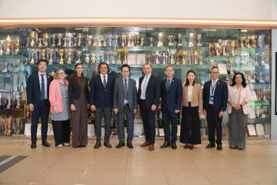 Strengthening Global Partnerships: Welcoming Headmaster Ceri Jones from Caterham School