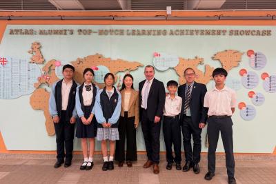 Strengthening Global Partnerships: Welcoming Headmaster Ceri Jones from Caterham School