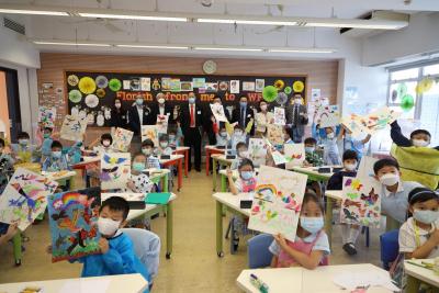 School Visit by HKBU President & Vice-Chancellor