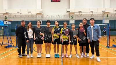 Inter-School Badminton Competition Girls C Grade Champion